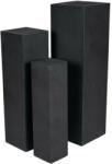  Calgary Pillar Kompozit Oszlop Szett Grafit 20x20x81, 50-36x36x122cm S3 (DW-109120)