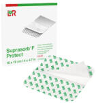  Suprasorb F Protect steril, átlátszó, öntapadó poliuretán filmkötszer, 5 × 7 cm, 10 db