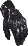 LS2 ManuE i Moto LS2 Spark 2 Leather Man Gloves Black White , Piele Naturala, Carbon, Racing, Sport E i ATV (C47271)