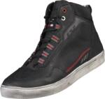 LS2 AdidaE i Moto LS2 Zoe Man Boots Black Red , Ghete Moto Casual din Piele Naturala, Urban, Touring E i ATV (C47268)