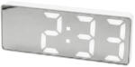 SHP MIRROR LED Digitális Ébresztőóra Tükrös Felülettel Hőmérséklet Kijelzővel (KHM-5900168837232)