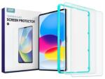ESR IPAD 11 (2025) / 10.9 (2022) ESR képernyővédő üveg 2db 2.5D, 9H + segédkeret, ÁTLÁTSZÓ (GP-142408)
