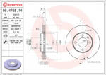 Brembo Disc frana BREMBO 09.4765. 14 (09.4765.14) - turbochic