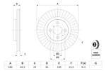 Asam Disc frana ASAM 71271 (71271)