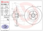 Brembo Disc frana spate BREMBO 08. B396.17 (08.B396.17)