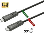 Vivolink Cablu USB-C optic AOC 10 m, 20Gbps, 8K, 80W (PROUSBCMM10OP)