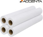ACCENTA Rola hartie plotter premium, 80 g/mp, A0, 841 mm x 50 m, ACCENTA, 4 buc/set