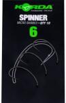 Korda Spinner horog 10 db 6 (KOR-KSPR6)