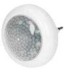 VIRONE LA-2 Konnektorba dugható LED éjszakai lámpa, alkonyat- és mozgásérzékelővel, 120°, 8xLED, 40lm, 6500K (LA-2)