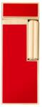 Colibri Continental Red & Gold lágy lángos szivaröngyújtó (C-LI220T3)