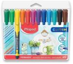 Maped Classic Custom alkoholos marker - 12 szín (MAP_9734547)