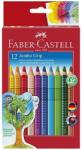 Faber-Castell Colour Grip Jumbo színes ceruza 12 szín (FC_1109121)
