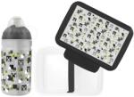 Zdravá lahev Egészséges kulacs 0, 5 l és Egészséges uzsonnás doboz szett - Pixel Head (ZL_SETZLZS05329)