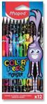 Maped Color'Peps Monster színes ceruzák - 12 szín (MAP_9862612)