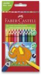 Faber-Castell Extra Jumbo háromszögletű színes ceruzák - 24 szín (FC_1165240)