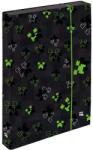 KARTON P+P A4 Jumbo OXY NEXT Green Cube füzetbox (OXYBAG_1-46125)