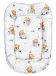 Baby Shop babafészek 55x75 cm - Mackó álom kék