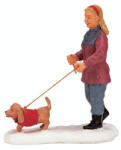 Lemax strolling with pooch General 2002