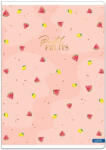 Lastva Füzet, LASTVA Pastel Fruits-R, A4, 52 lapos, kockás (FLPFRA452K)