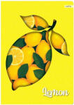 Lastva Füzet, LASTVA Neon Fruits Lemon, A4, 52 lapos, vonalas (FLNFLA452V)
