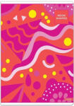 Lastva Füzet, LASTVA Neon Shapes-N, A4, 52 lapos, vonalas (FLNSNA452V)
