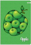 Lastva Füzet, LASTVA Neon Fruits Apple, A4, 52 lapos, kockás (FLNFAA452K)