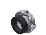  EX208 AGR SNR y csapágy 40X80X56.3/21mm