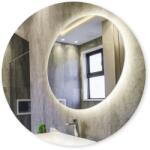 KOLORENO Oglindă LED rotundă iluminată - diametru 80cm - Alb neutru (4500K) (LUSTRO-K-80)