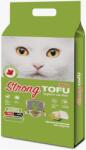 Strong Tofu Asternut igienic pisici - Ceai verde, 6L/2.5kg