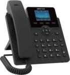 Dinstar Telefon IP Dinstar C62UP Negru - 6 Conturi SIP, Conferinta 5 persoane, Display Color 2.4", PoE, Dual Gigabit, HD Audio, Suport EHS (C62UP)