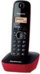 Panasonic Telefon fix fara fir Panasonic DECT KX-TG1611FXR, Caller ID, Rosu (KX-TG1611FXR)