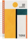Linardatos Agenda Academică Zilnică Spiral Art 2026/27 Spirală 14x21 cm (77003)