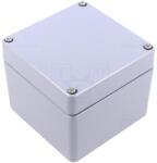 SPELSBERG Carcasă universală AL gri, dimensiuni 100mm x 100mm x 81mm (AL 1010-8)