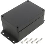 HAMMOND Carcasă universală HAMMOND 81mm X 125mm Y 59mm Z cu lame de fixare (1550Z108FBK)