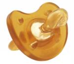 Chicco Suzeta cauciuc monobloc Chicco Physio soft, forma ortodontica, 6-16 luni, Portocaliu (8058664059447)
