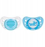 Chicco Set 2 suzete Chicco Physio Forma 0-6 luni, latex, albastru (8058664058747)