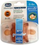 Chicco Suzeta latex Chicco Gommotto 2 buc + suport 0-6 luni (8058664059461)
