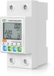 HomeVast Contor inteligent de energie electrica, HomeVast®, cu protocol WiFi, compatibil Tuya/Smart life (PST-WTDZW-63A)