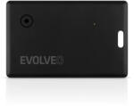 EVOLVEO TrackCard Bluetooth nyomkövető (kulcstartóra, táskára, valós idejű nyomkövetés, iOS kompatibilis), fekete (ATE TRACKCARD-BK)