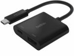 Belkin adapter, USB-C - HDMI, 4K, 60 Hz, fekete (AVC002BTBK)