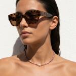 Ezera NOU! Colier elegant Ellis din rodonit si rodocrozit cu perla de cultura si accesorii din argint 925 (CCRODRODELL)