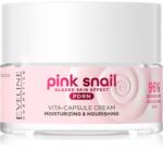 Eveline Cosmetics Pink Snail Glazed Skin Effect ránctalanító élénkítő krém 50 ml