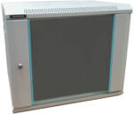 Dateup Cabinet metalic perete, 12 Unitati, Culoare Gri, Neasamblat - DATEUP Rack 12U60x45-PE-G (Rack 12U60x45-PE-G)