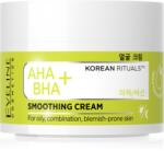 Eveline Cosmetics AHA + BHA Korean Rituals hidratáló és bőrkisimító arckrém 50 ml