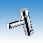 Styron Timed push-button basin tap with mixing lever, for hot and cold water - Időzített nyomógombos mosdócsaptelep keverőkarral, hideg-meleg vízre (AH3070451)