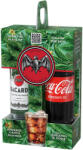 BACARDI Party Mixer Bacardí Carta Blanca rum 37, 5% 700 ml és Coca-Cola colaízű szénsavas üdítőital 1000 ml