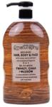 Naturaphy Tusfürdő, sampon és arclemosó gél férfiaknak 3in1 szantálfa Body care Naturaphy 1000ml 30126 (5908311418987)