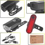 Keltin Vízálló kerékpárlámpák USB IP54 63406 (K02311)