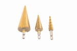 Kraft&Dele Lépcsős fémfúrók 3db, 4-12, 4-20, 4-32mm 60377 (KD11247)