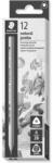 STAEDTLER Grafitceruza, 2B, háromszögletű, vastag, STAEDTLER Noris® natural jumbo 119N (TS119N2B)